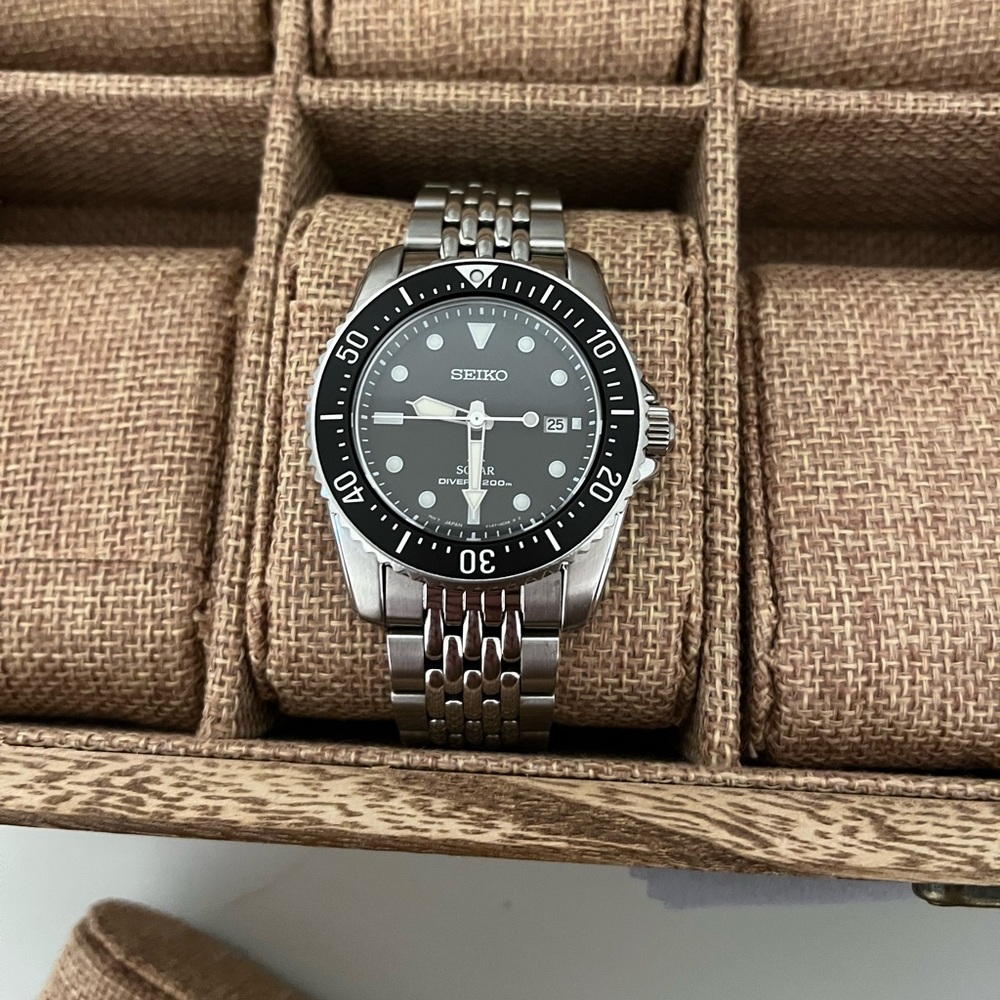 Seiko SNE573 with Uncle Straps Bracelet